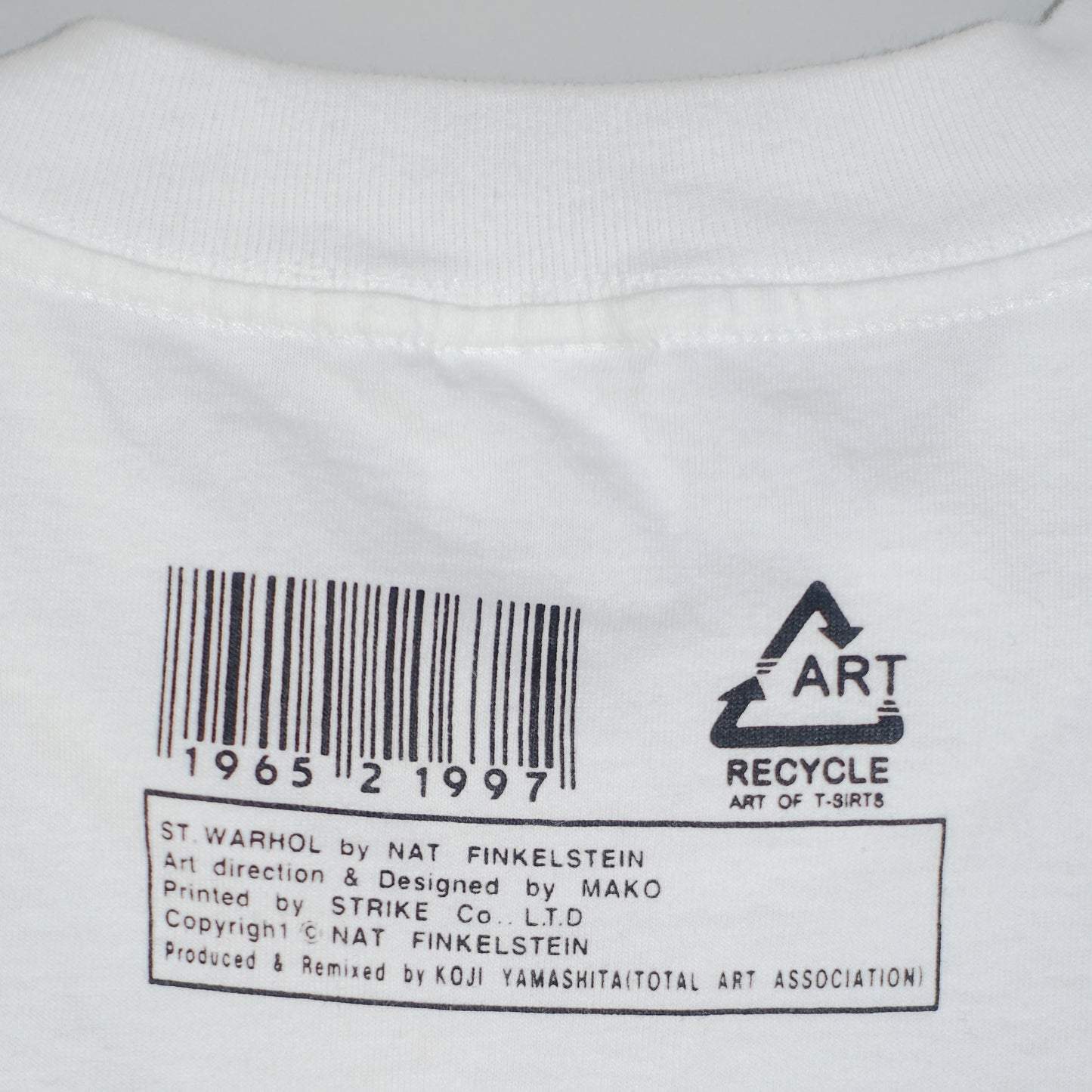 NAT FINKELSTEIN ANDY WARHOL T-SHIRT