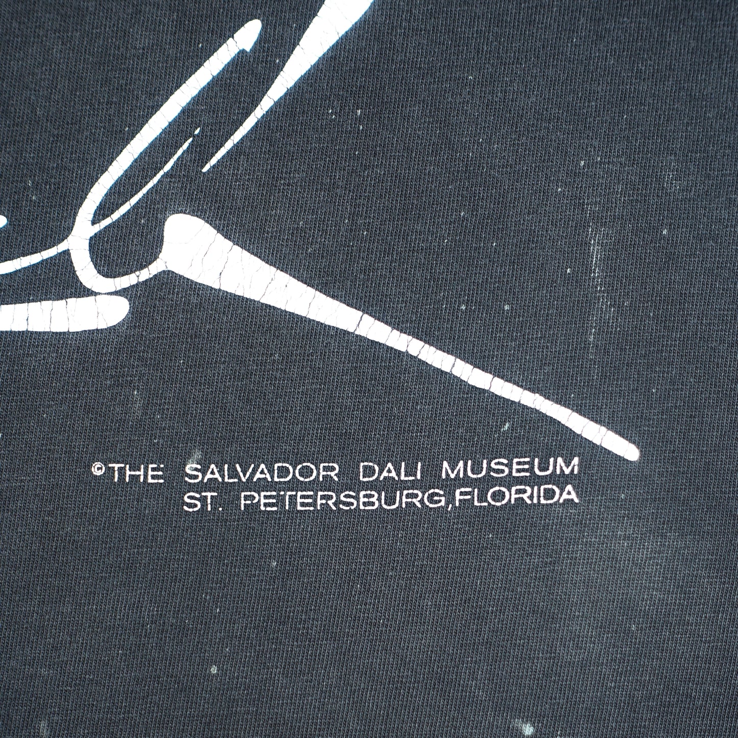 SALVADOR DALI SIGNATURE T-SHIRT