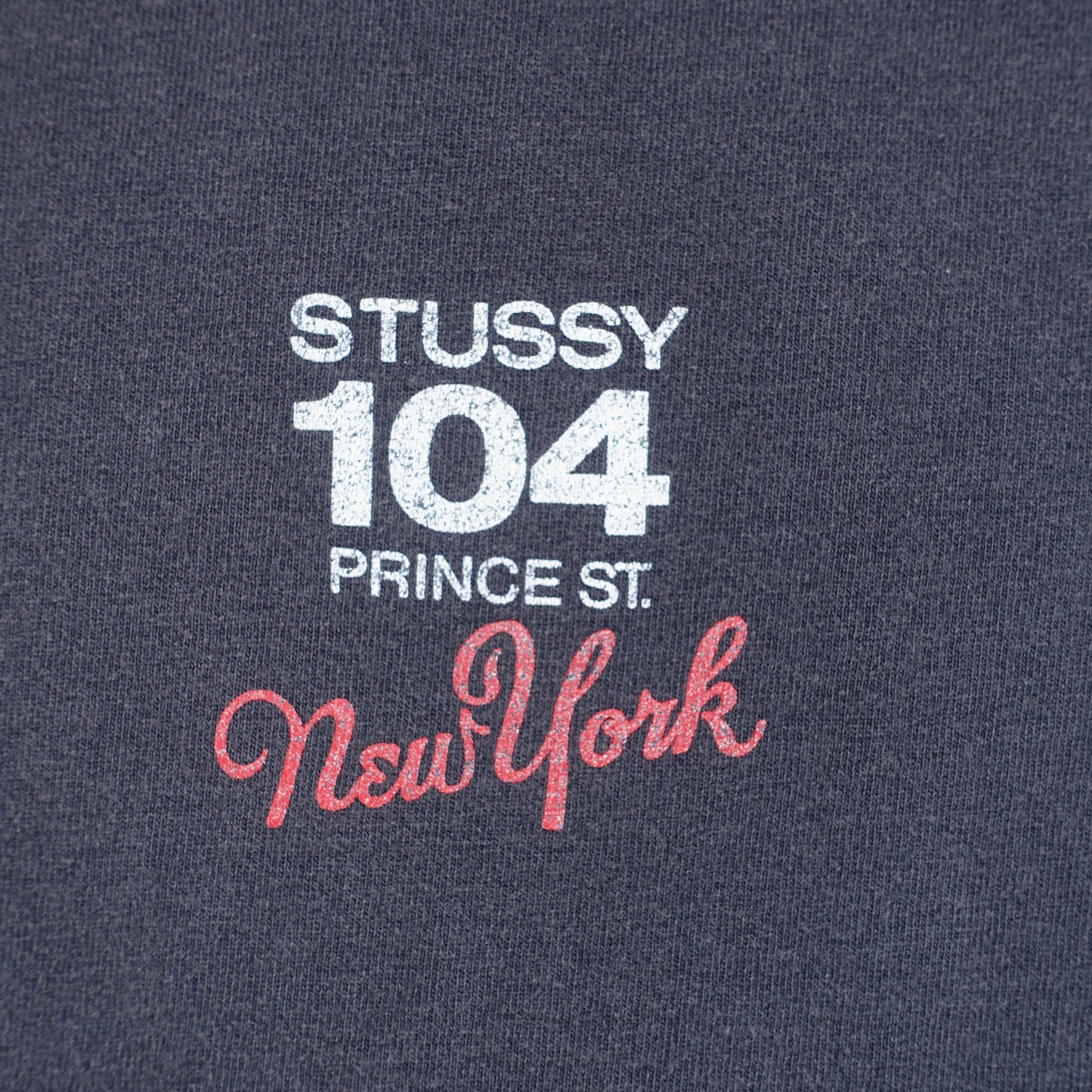 STUSSY 104 PRINCE STREET T-SHIRT