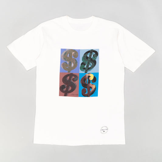 ANDY WARHOL DOLLOR SIGN T-SHIRT