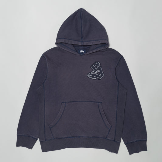 STUSSY S LOGO PATCH HOODIE